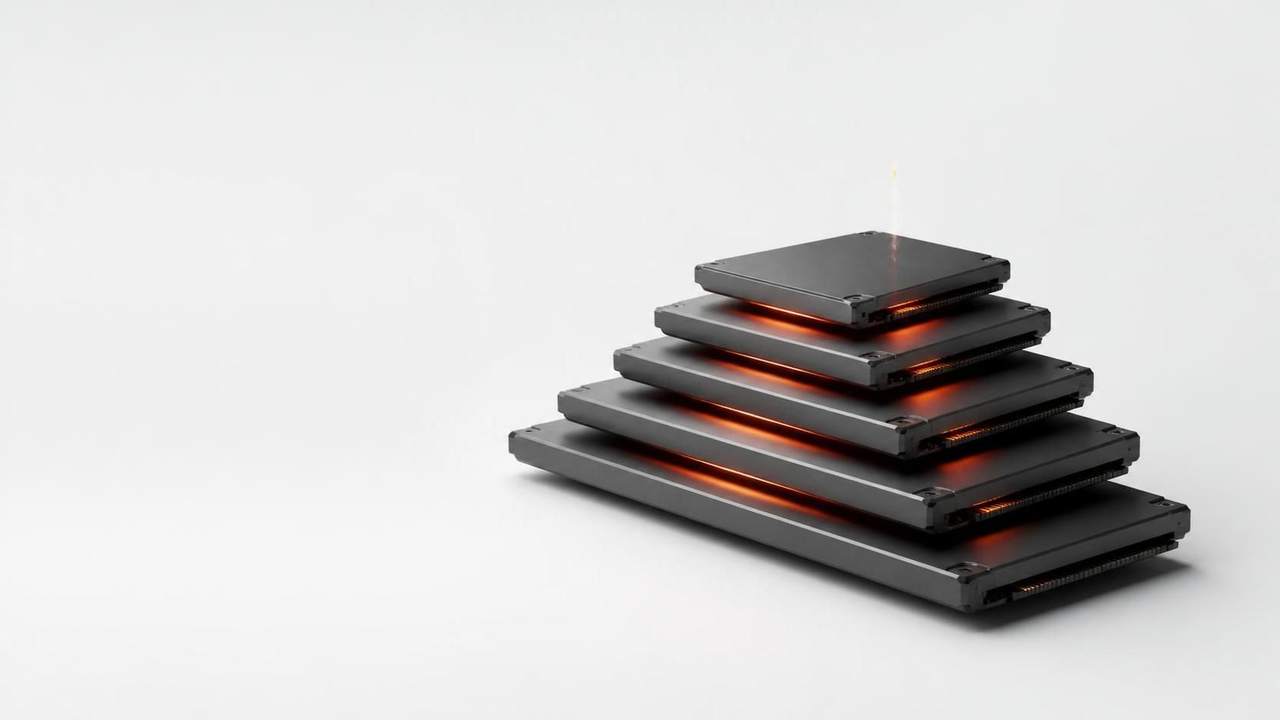 FYRHost storage VPS abstract: tall NVMe stacks